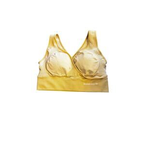 New With Tags SANKOM Patent Support & Posture & Cooling Bra Cream Sz S/M